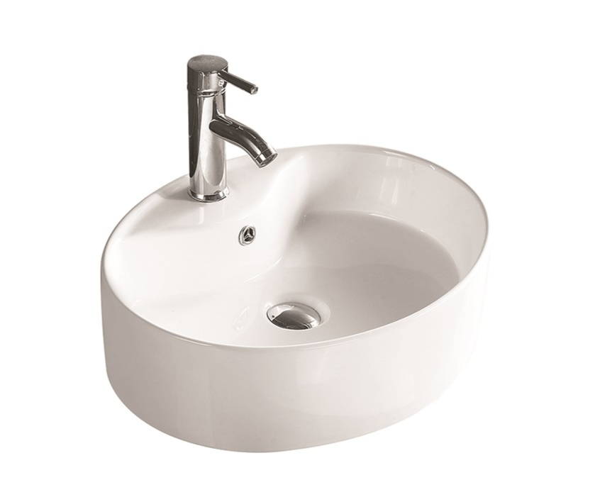 SL-1072 Раковина керамическая накладная без перелива LAB.Space 