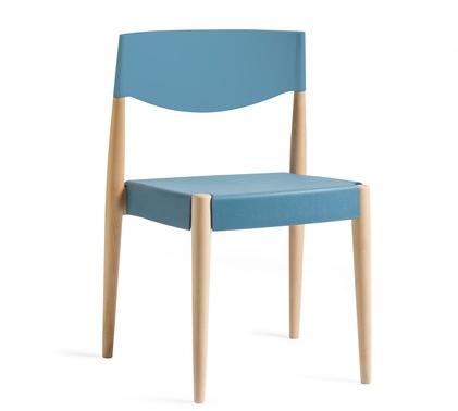 ALMA DESIGN Штабелируемый стул из дерева и полипропилена Virna sun-id-1447242 - Вид №11