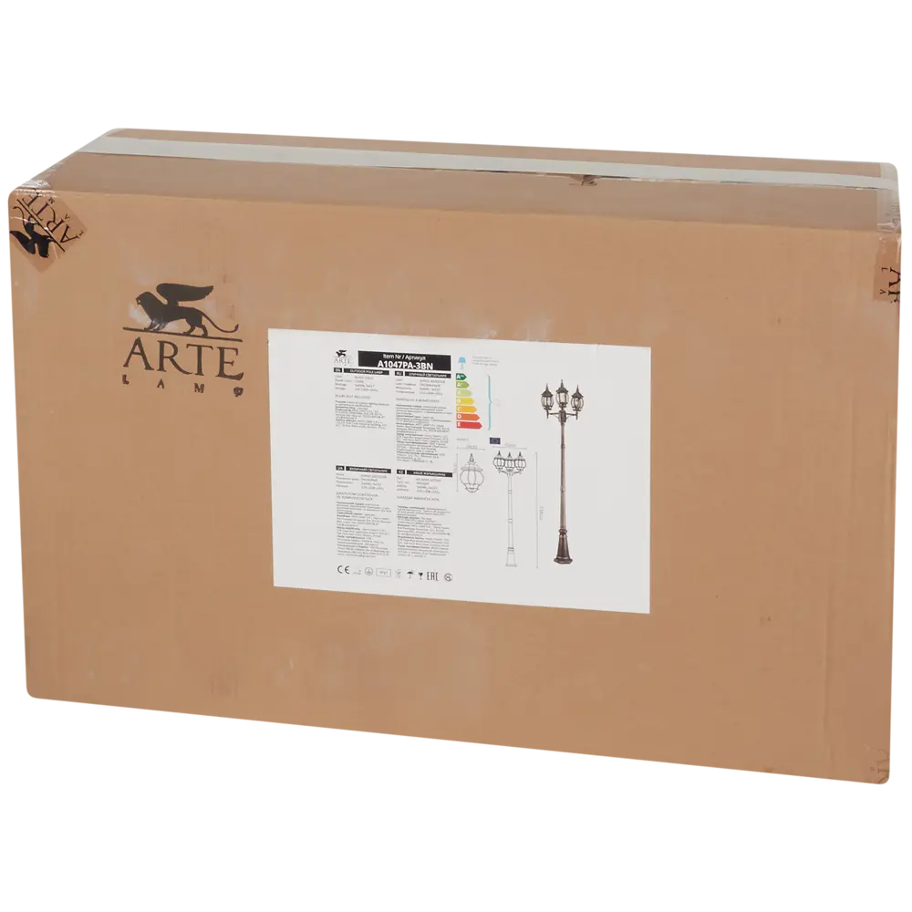 Столб уличный Atlant 230 см Arte Lamp STLM-2156489 - Вид №5