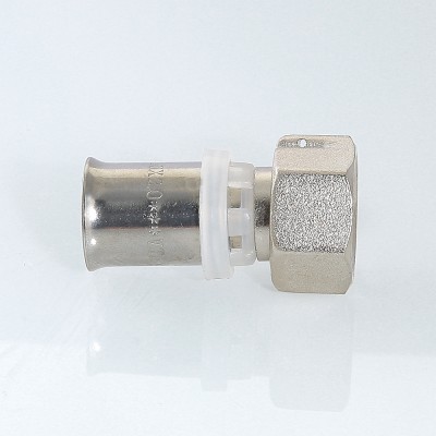 VTm.222.N.002606 Пресс-фитинг с накидной гайкой Valtec 26 мм х 1"  - Вид №4