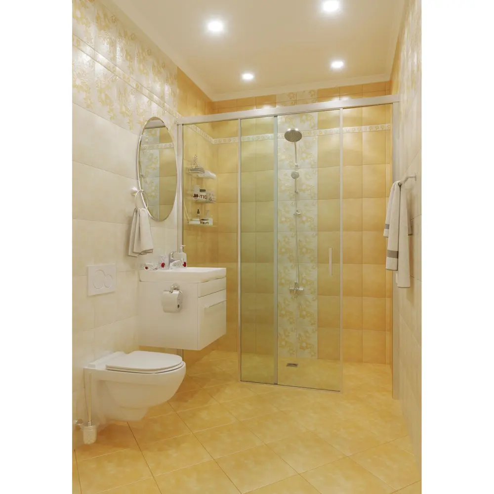 Плитка напольная «Валентино» 33х33 см 1 м2 цвет бежевый Santreyd STLM-2029541 - Вид №2