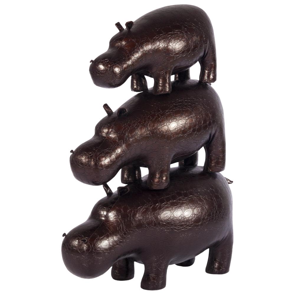 74129 Банкетка Пуф Бегемот малый Шоколад BOGACHO 4627138152652 - Вид №7