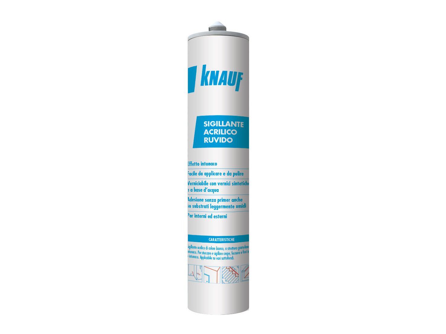 Герметик для внутреннего и наружного применения Knauf Italia герметики, силиконы и клеи ARCH-00094788