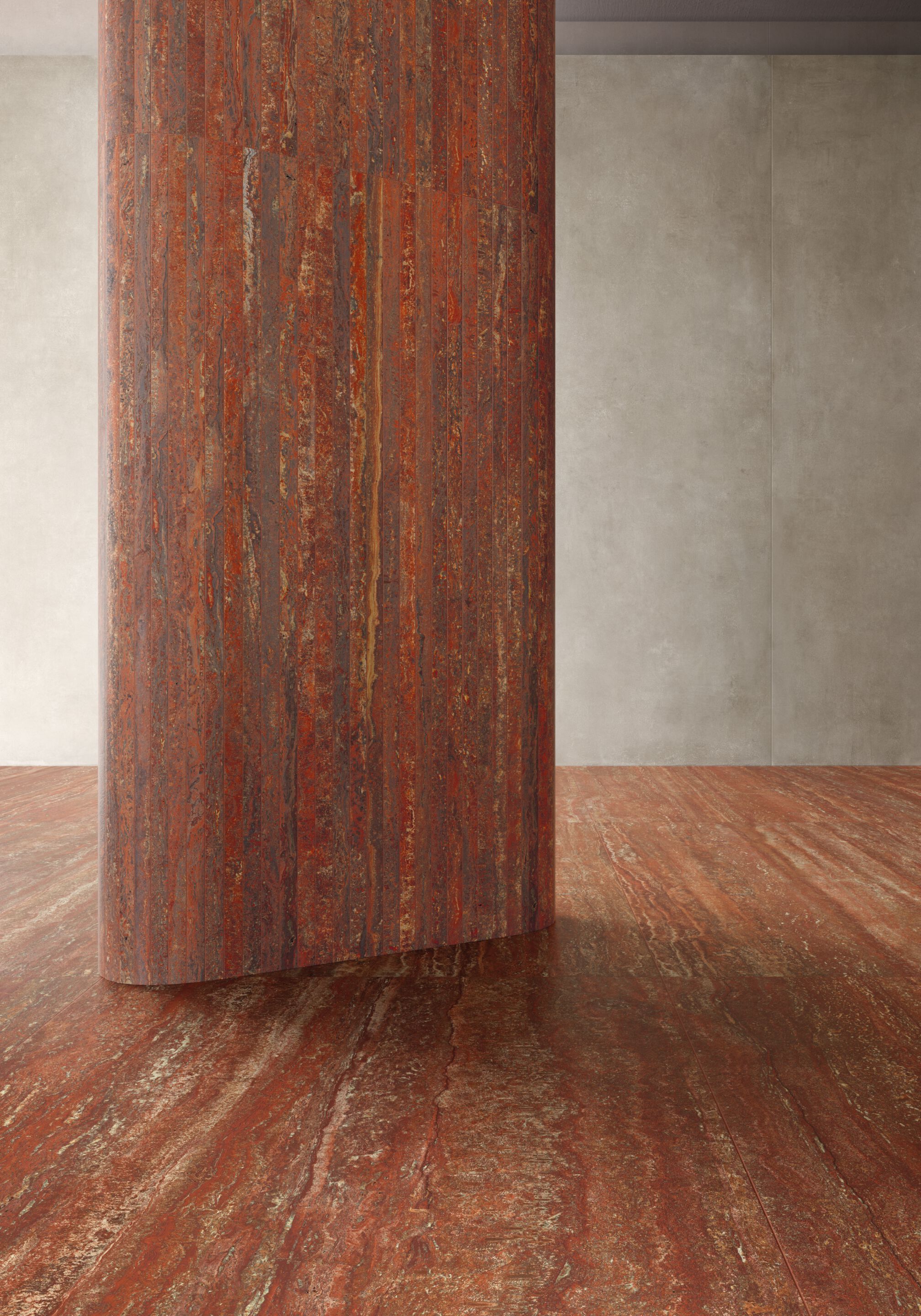 Напольное / керамогранит с эффектом травертина Italgraniti травертины ARCH-00139843 - Вид №2