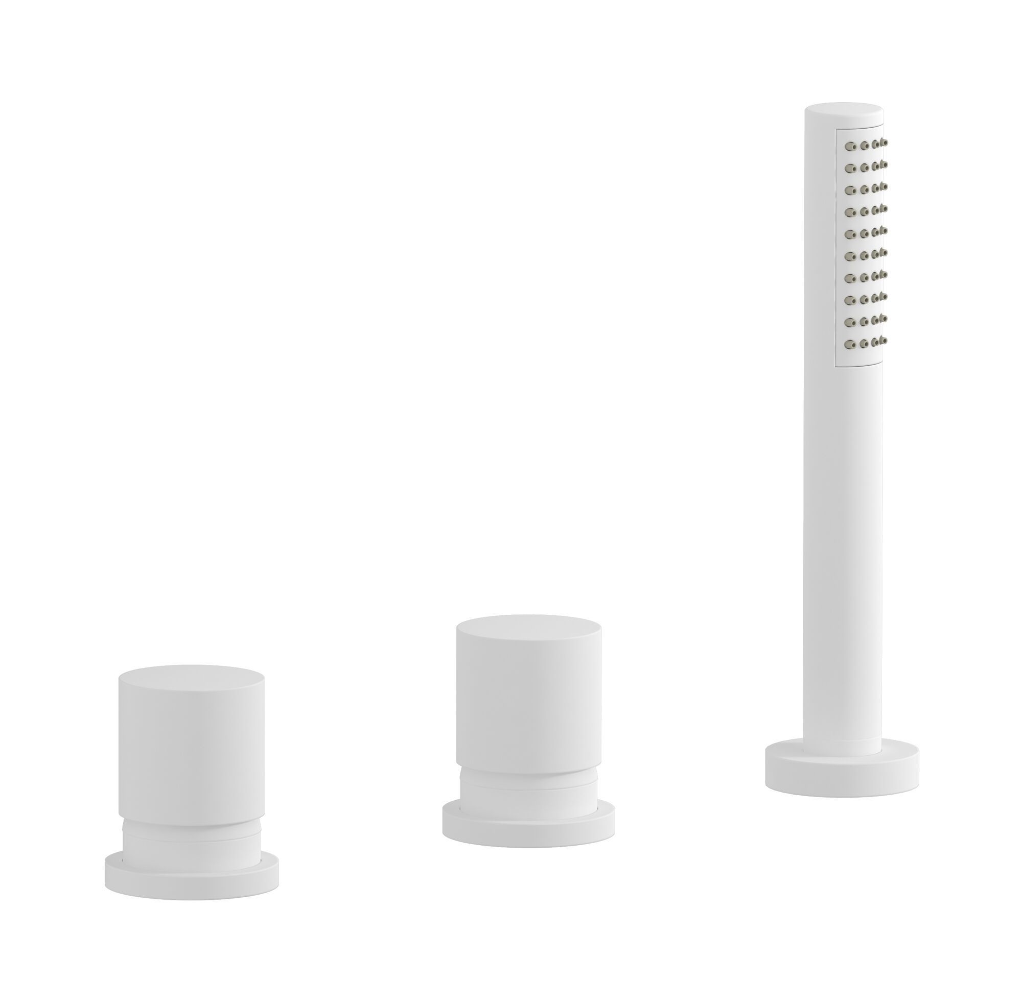 Смеситель для ванны с 3 отверстиями и ручным душем IB Brera ARCH-00050826 - Вид №1