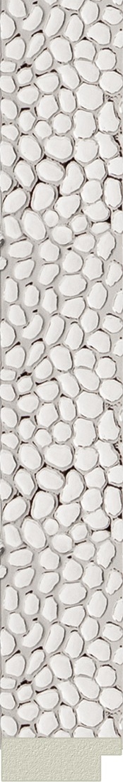 BY 3290 Зеркало в багетной раме - чеканка белая 46 mm EVOFORM Definite - Вид №3