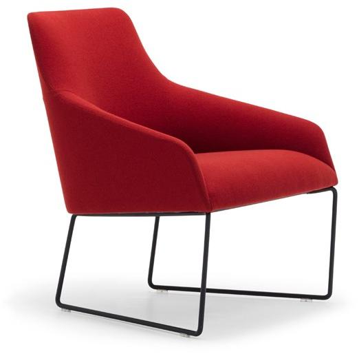 Andreu World Стул из ткани с подлокотниками Alya Bu1539 - Вид №3