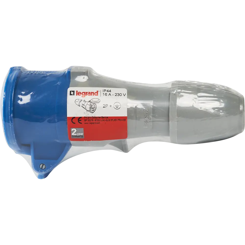 Розетка Legrand P17 Tempra Pro, 2 полюса, заземление, 16 А STLM-2193612 - Вид №2