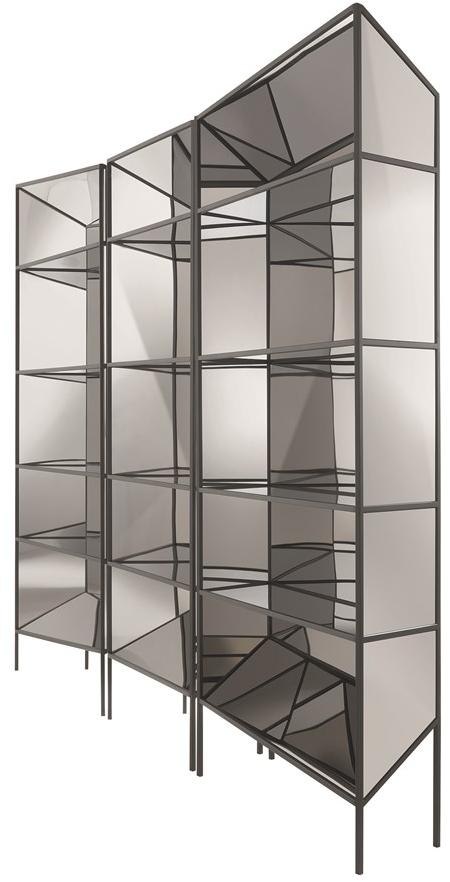 JCP UNIVERSE Открытый стальной книжный шкаф sun-id-1488056 - Вид №1