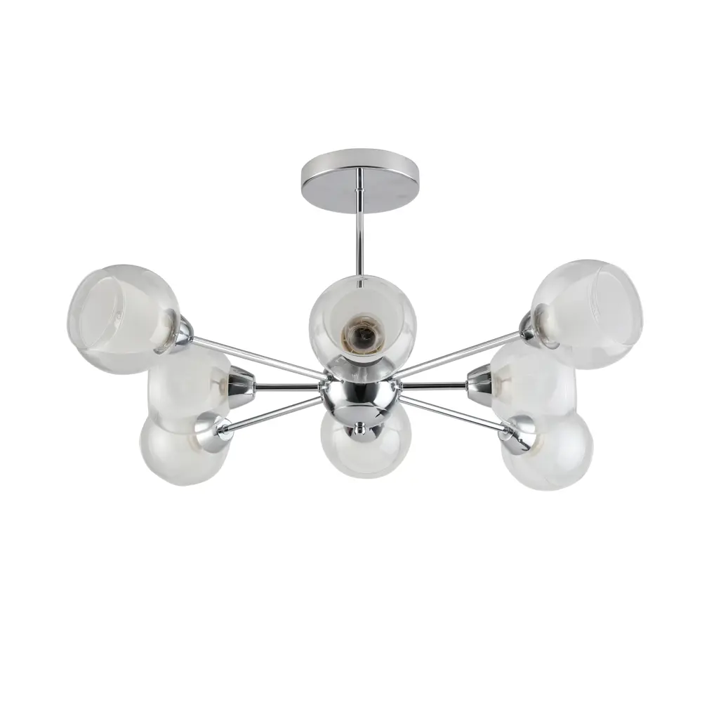 Люстра на штанге Cielo 6209-8 8 ламп E27 60 Вт SCHAFFNER STLM-2173974 - Вид №1