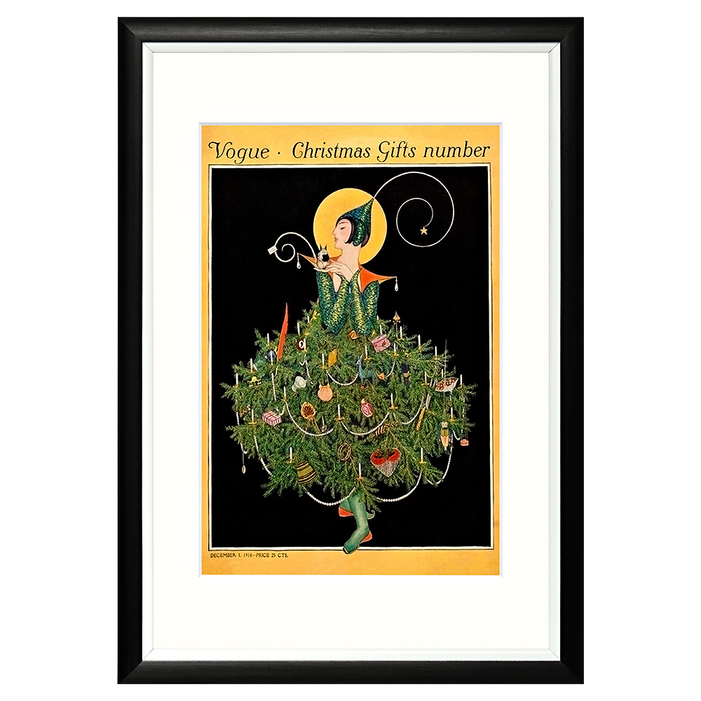 417320275_1818 Арт-постер «Vogue-Рождество» Object Desire 