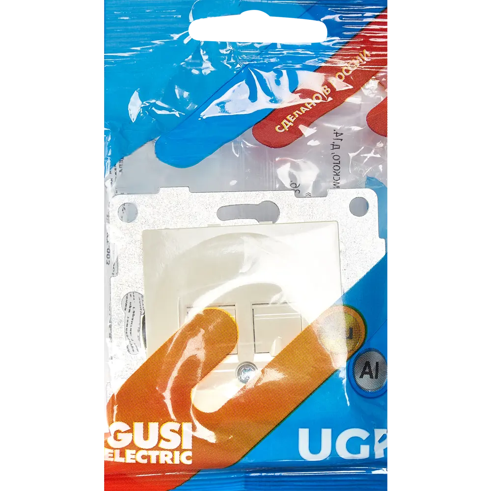Интернет-розетка GUSI Electric для телефона и компьютера с подключением RJ45/RJ12 83864420 Ugra STLM-0045204 - Вид №5