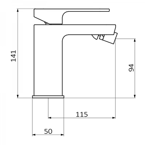 Смеситель для биде DESPERTAR GRB MIXERS 85712870  - Вид №1