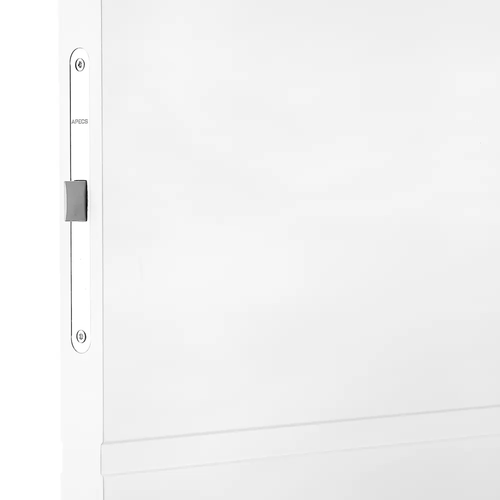 Дверь межкомнатная глухая Рива 80x200 см эмаль белый с замком 82345014 STLM-2109884 ПРИНЦИП  - Вид №4