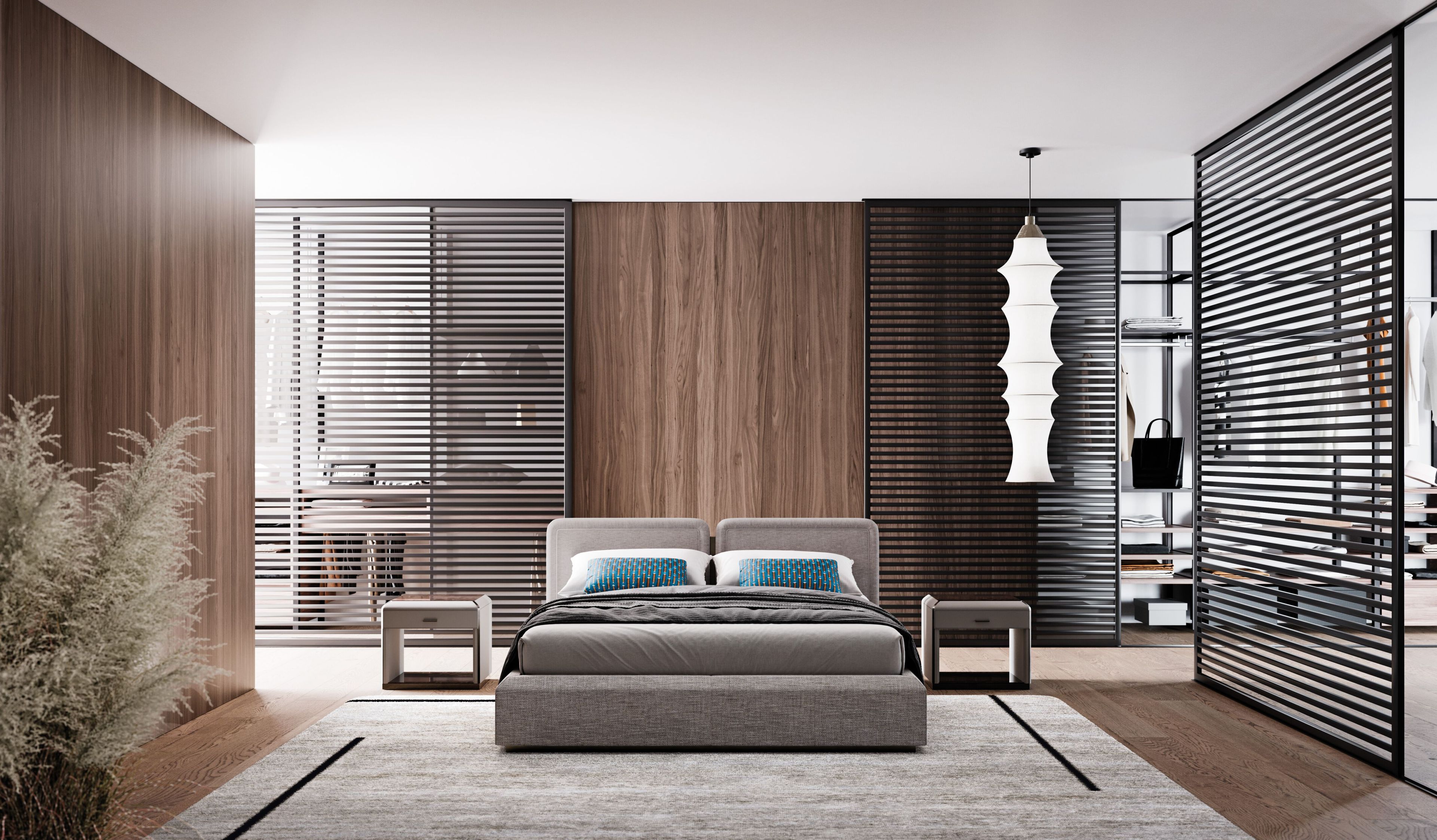 Кожаная мягкая двуспальная кровать Capital Collection ARCH-00083956 - Вид №2