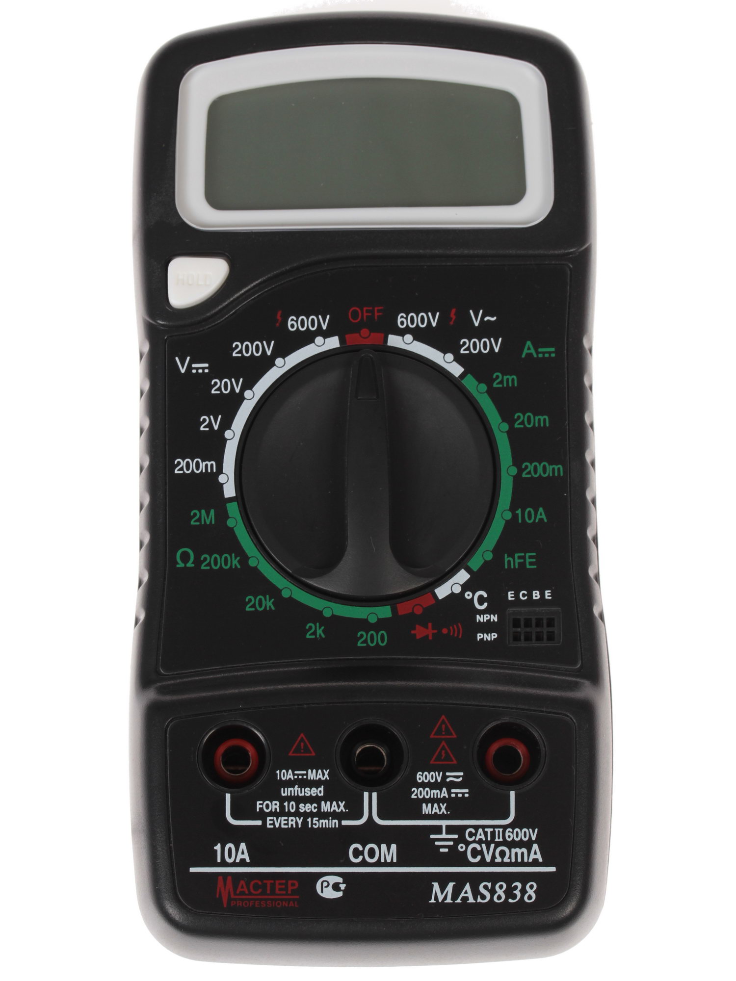 Мультиметр Master Professional MAS838 1063061 STDN-0141960