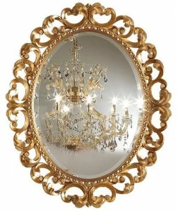 Barnini Oseo Овальное зеркало из дерева с настенной рамой Prestige plus Pp11, pp12