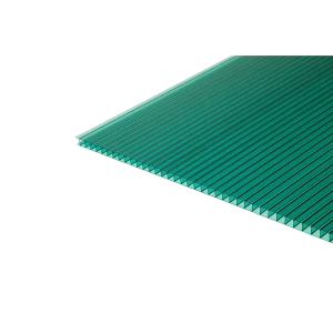 Поликарбонат сотовый 6 мм 2.1x3 м Киви зеленый