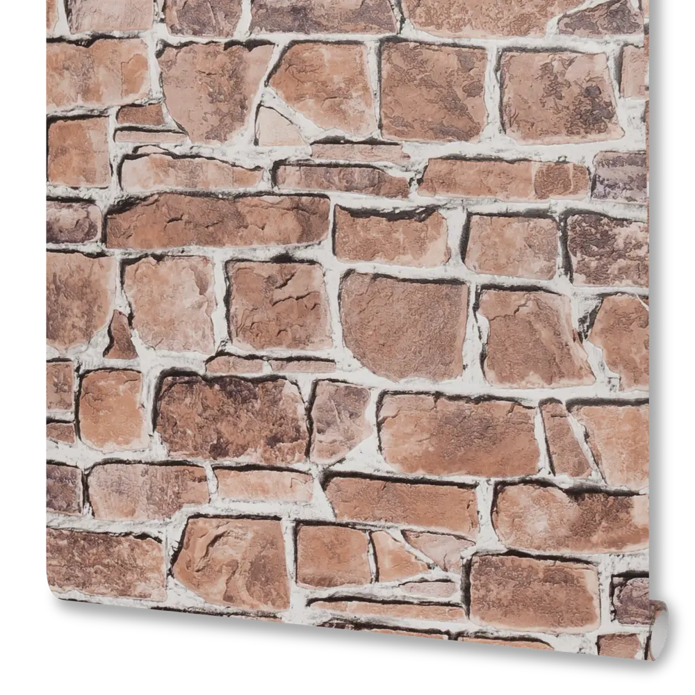 Обои виниловые Rasch Tiles Kongoleum красные 0.53 м 402612 STLM-2164189