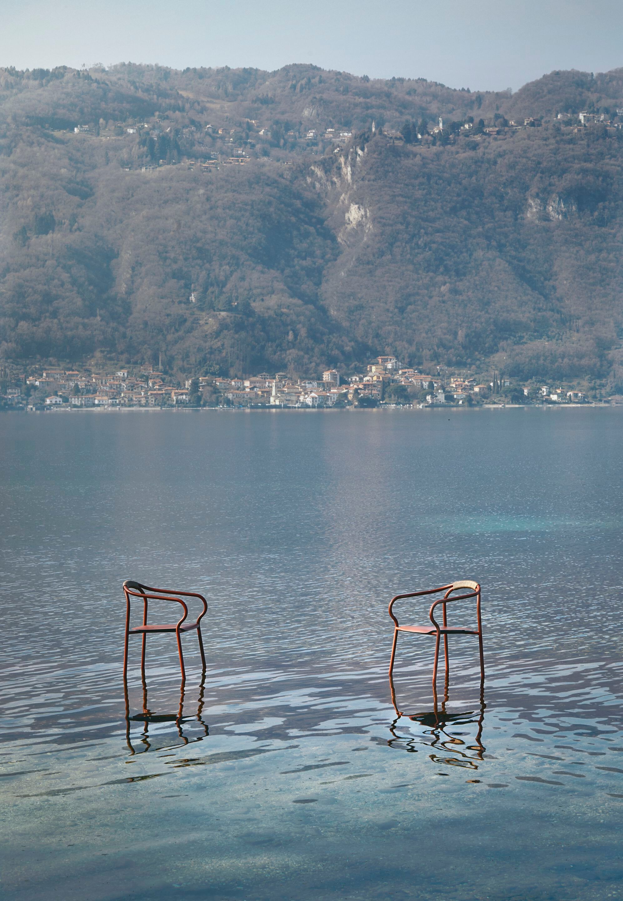 Алюминиевый садовый стул с подлокотниками Unopiù Salò ARCH-00071803 - Вид №5