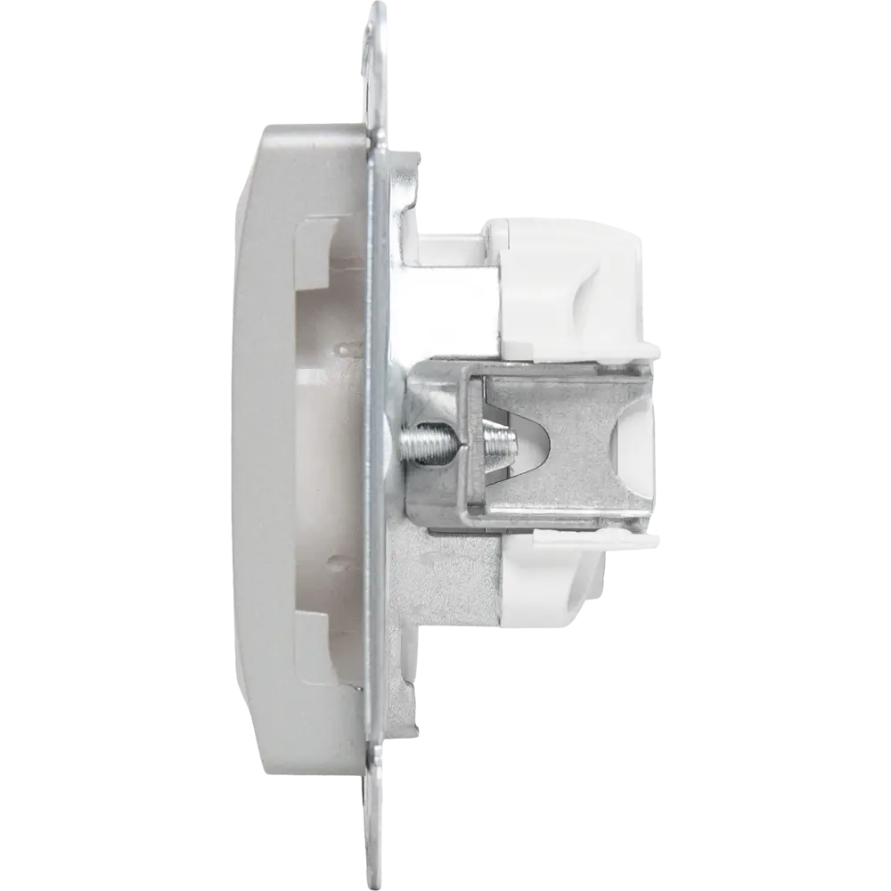 Schneider Electric Glossa — розетка скрытого монтажа в платиновом исполнении 84693601 STLM-0053745 - Вид №2