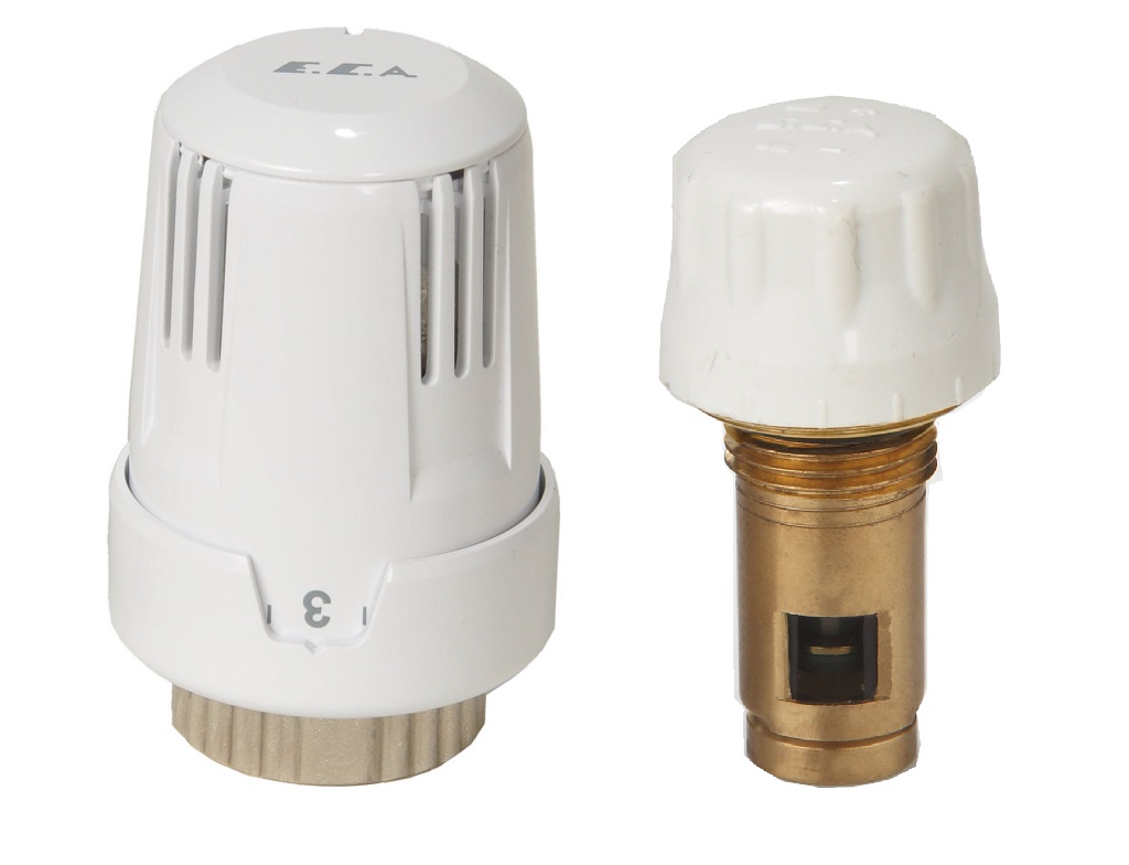 TRV3 Compact, короткий тип (41,3 мм) Термостатические клапаны радиатора Eca sun-id-2094471 - Вид №1