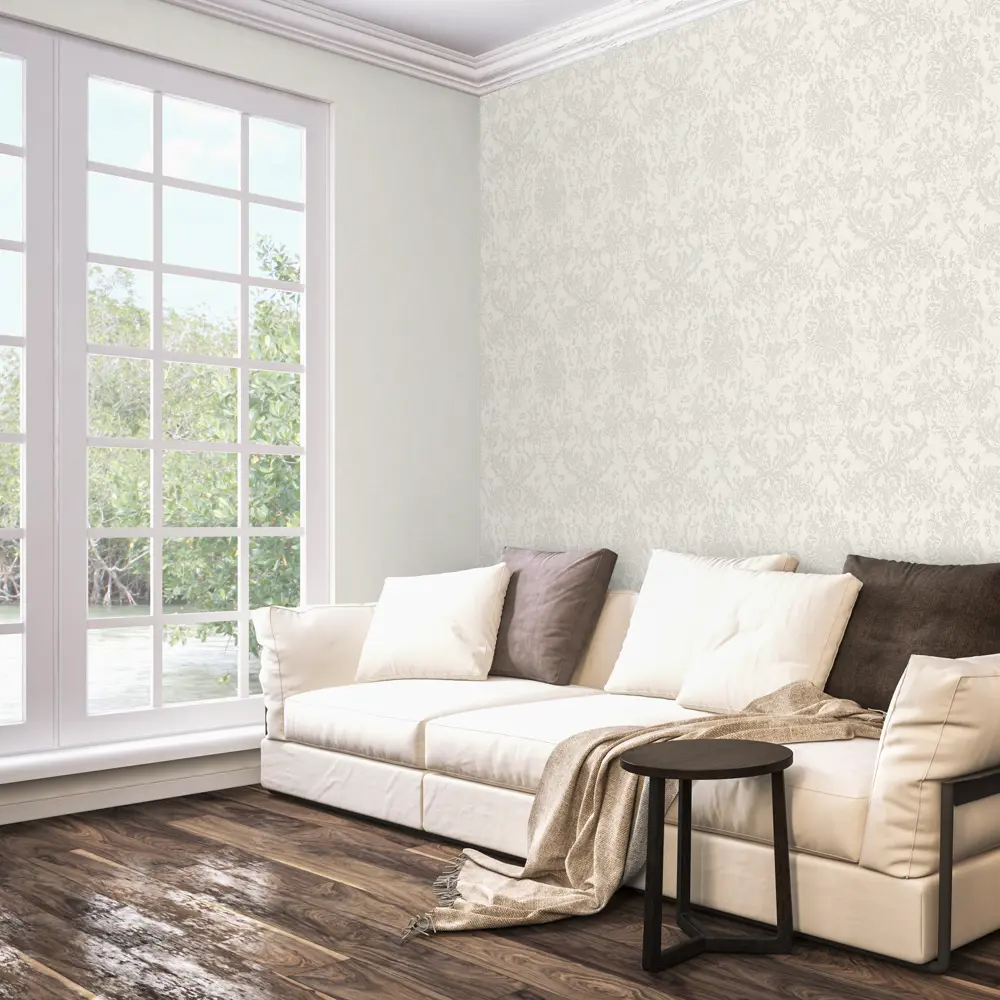 Обои флизелиновые Ateliero Azzurro бежевые 1.06 м AT281306 STLM-2013134 - Вид №3