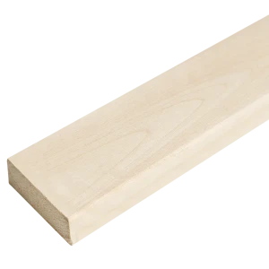 Полок Осина АВ 25x85x2500мм