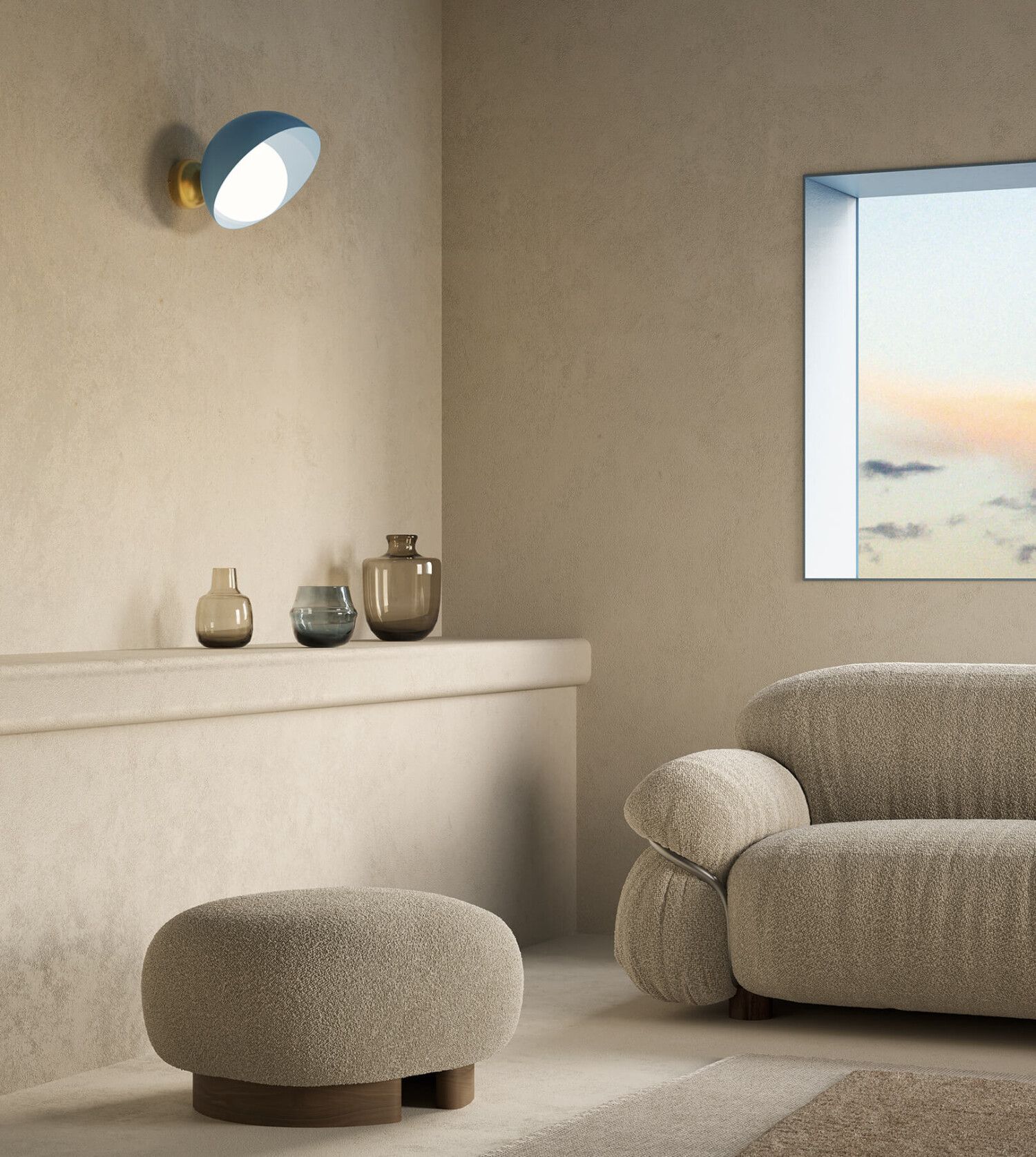 Металлический светодиодный настенный светильник Italamp Aurora ARCH-00132742 - Вид №2