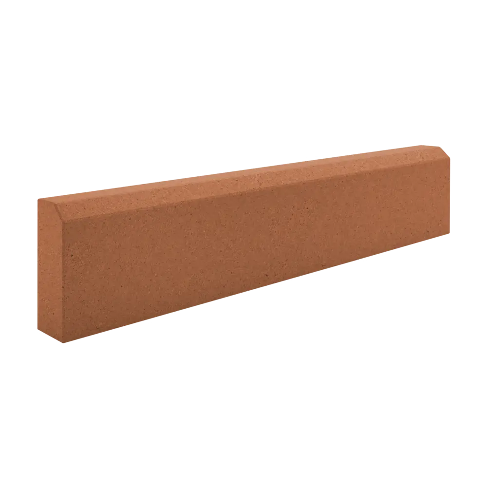 Камень бортовой 1000x200x80 мм красный 82907334 STLM-2084317 Santreyd 