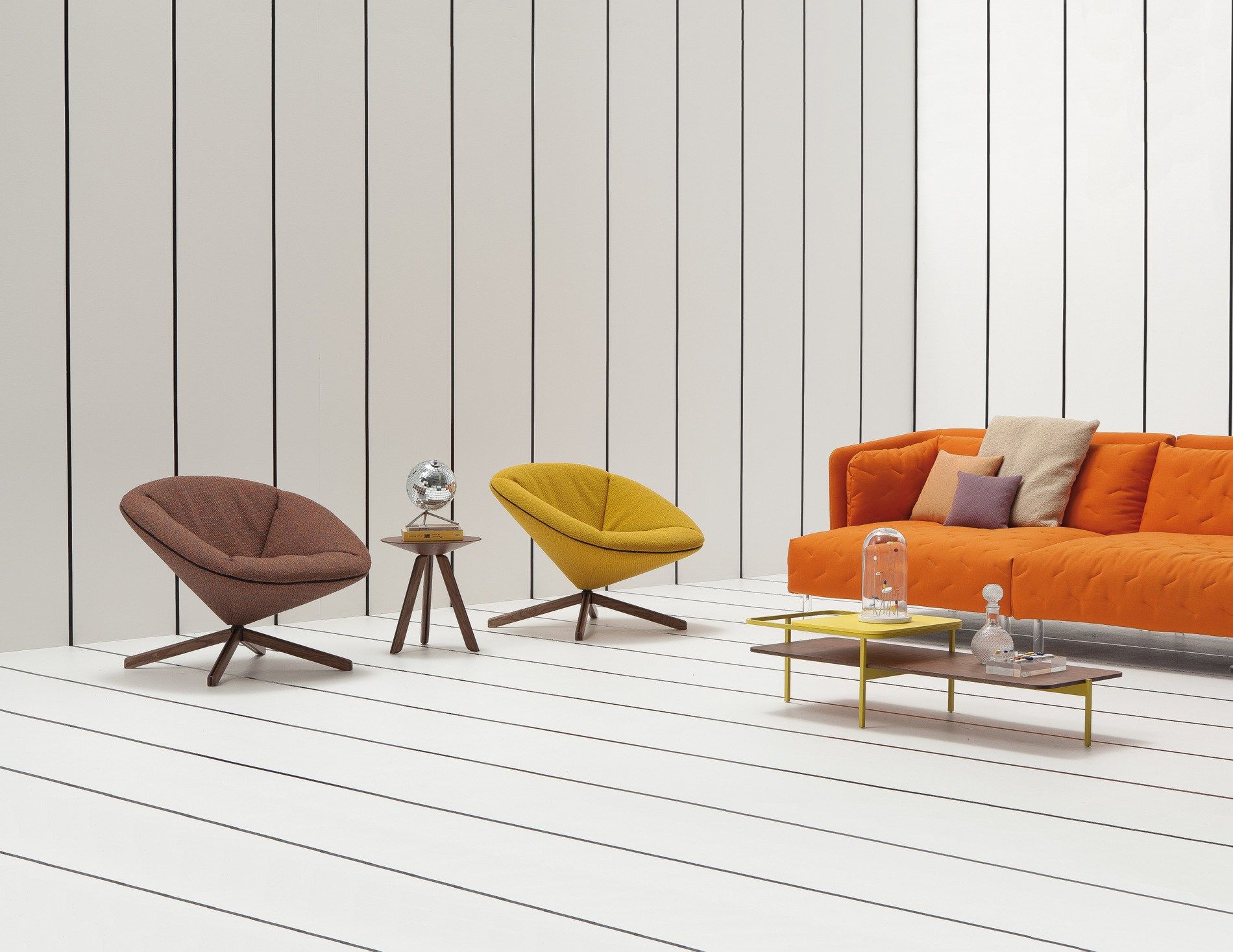 Круглый деревянный журнальный столик SANCAL ARCH-00036167 - Вид №15