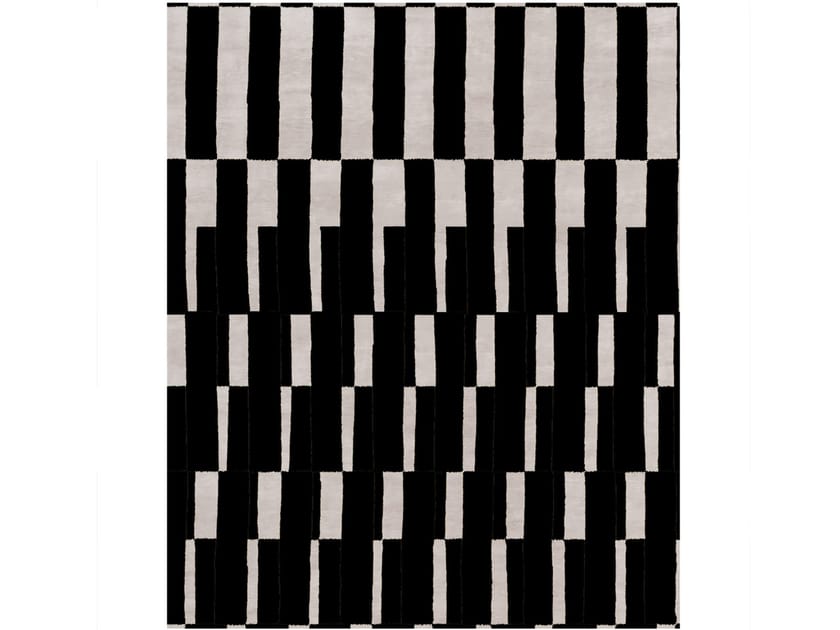 Прямоугольный ковер ручной работы из шерсти BY IIND STUDIO VILLAPUTZO ARCH-00029905