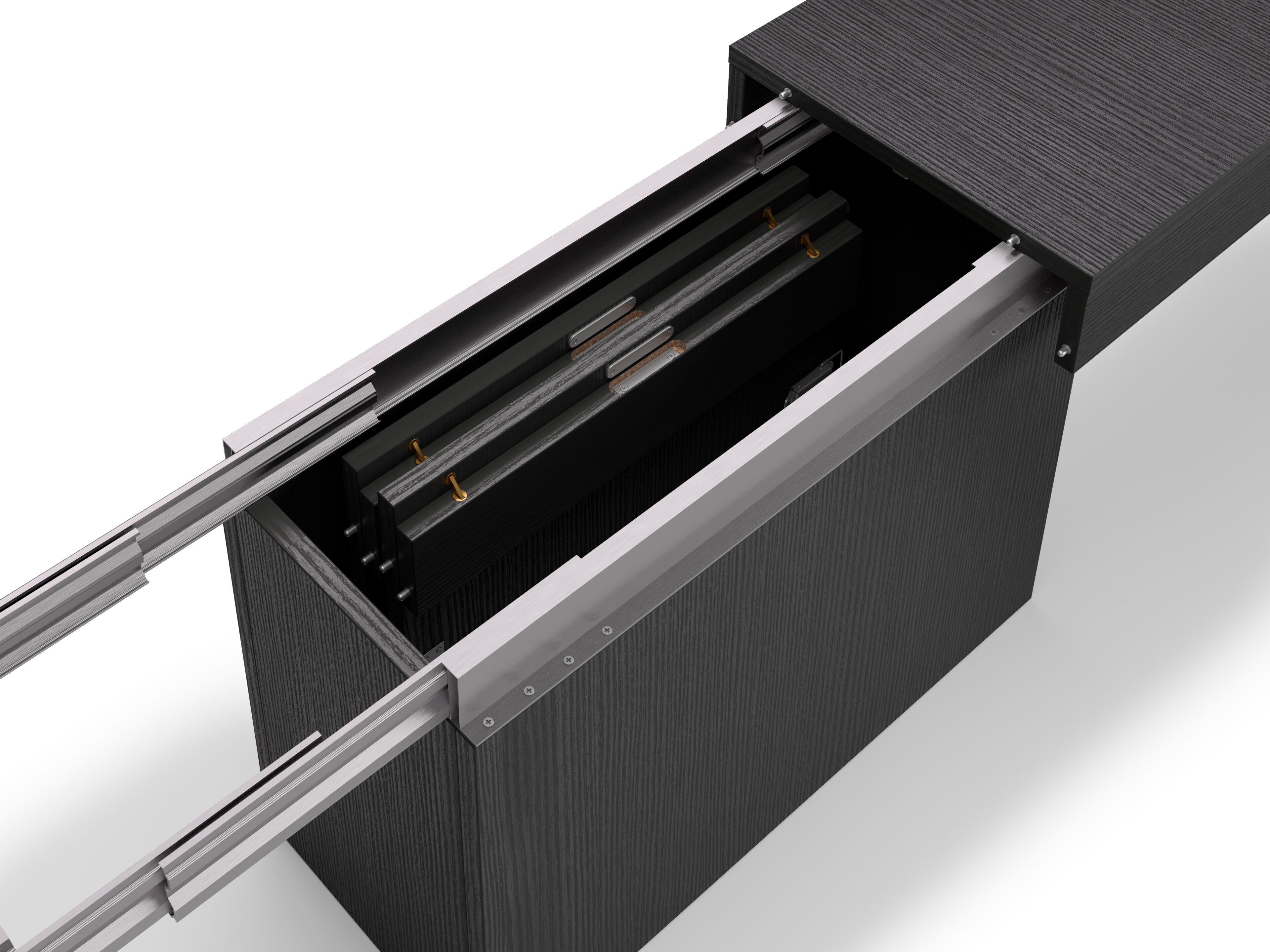 Выдвижная скамья из черного ясеня Mobili Fiver Rachele ARCH-00104241 - Вид №3