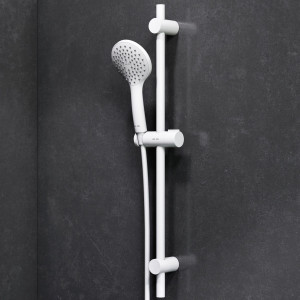 F0190033 душ.комплект: ручн.душ 1 ф-ция d 110 мм штанга 700 шланг 1 750 мм белый шт. AM.PM Gem