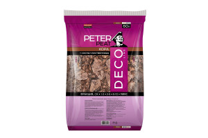 16764025 Кора лиственницы Deco фракция 60-100 мм, 60 л ДП-0124-60 Peter Peat
