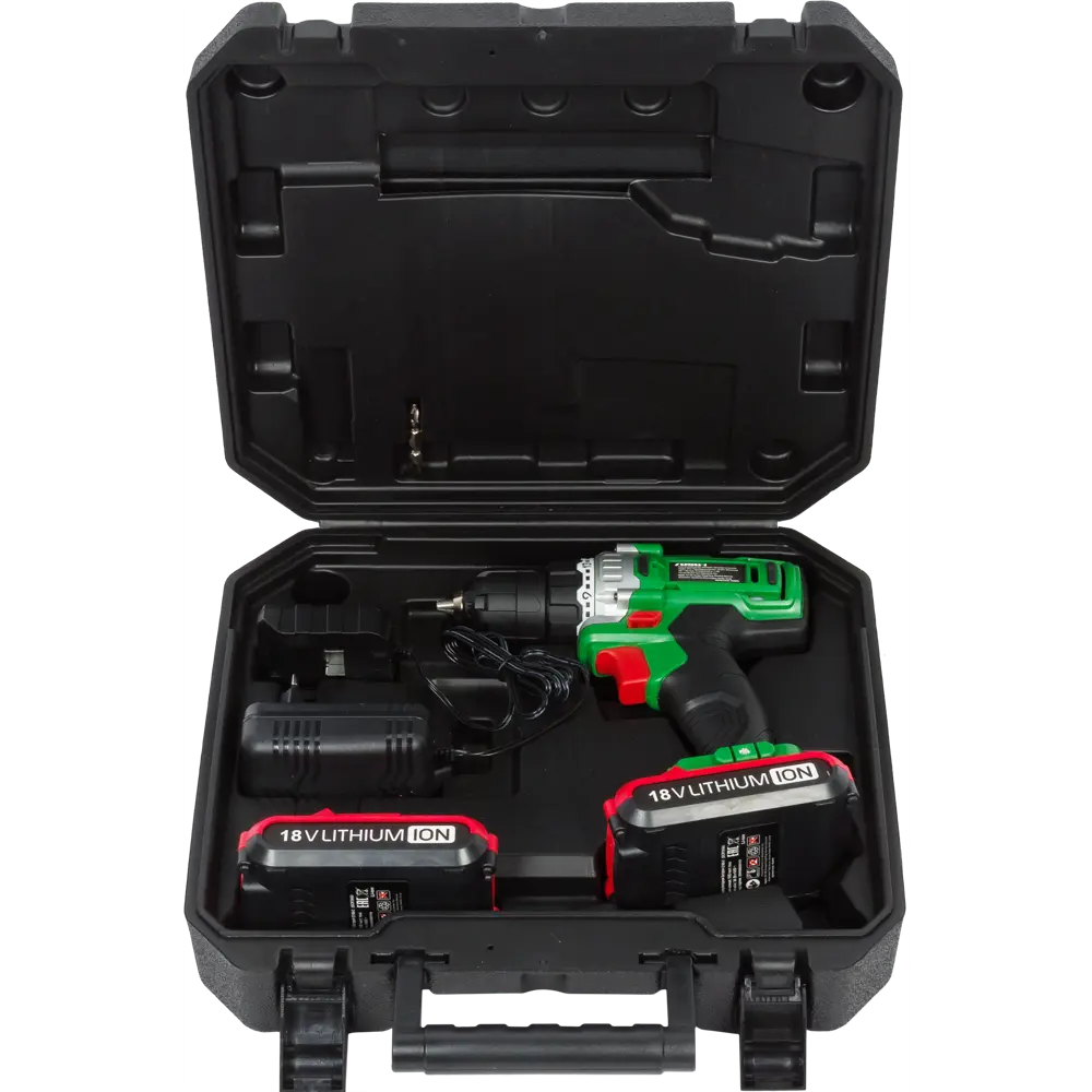 Дрель-шуруповерт аккумуляторная ML-CD141-180S 2 Battery, 18 В Li-ion 2х2 Ач Santreyd STLM-2052692 - Вид №4