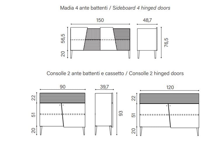 Деревянный шкаф с распашными дверями Devina Nais Ноль.16 ARCH-00135278 - Вид №14