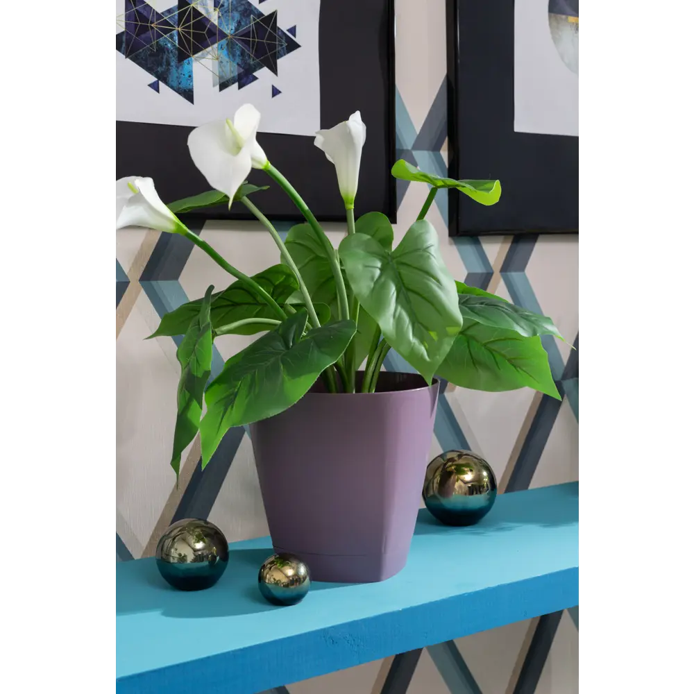 INGREEN Amsterdam — элегантный горшок для растений в оттенке Морозная слива 82824903 STLM-0036584 - Вид №2