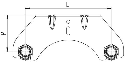 TECO Монтажный комплект для двухтрубных счетчиков газа Km3 sun-id-1398454 - Вид №1
