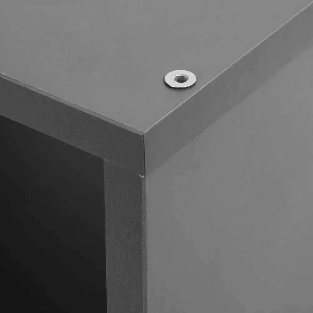 Стеллаж Spaceo KUB 1 секция 18x36.1x31.7 см ЛДСП цвет графит STLM-2022240 - Вид №5