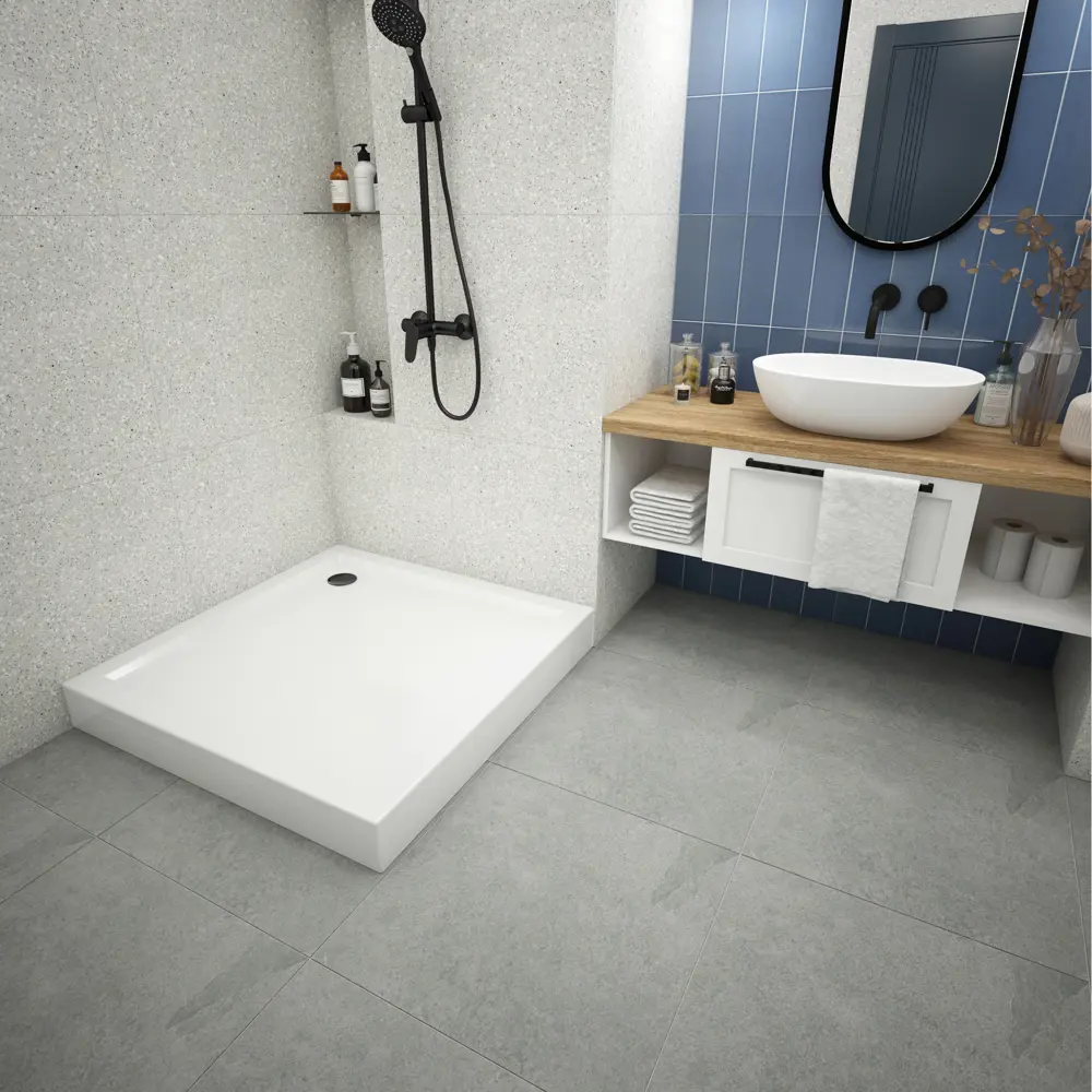 Экран для душевого поддона Metakam Apart квадратный 80x80 см STLM-2025677 - Вид №5