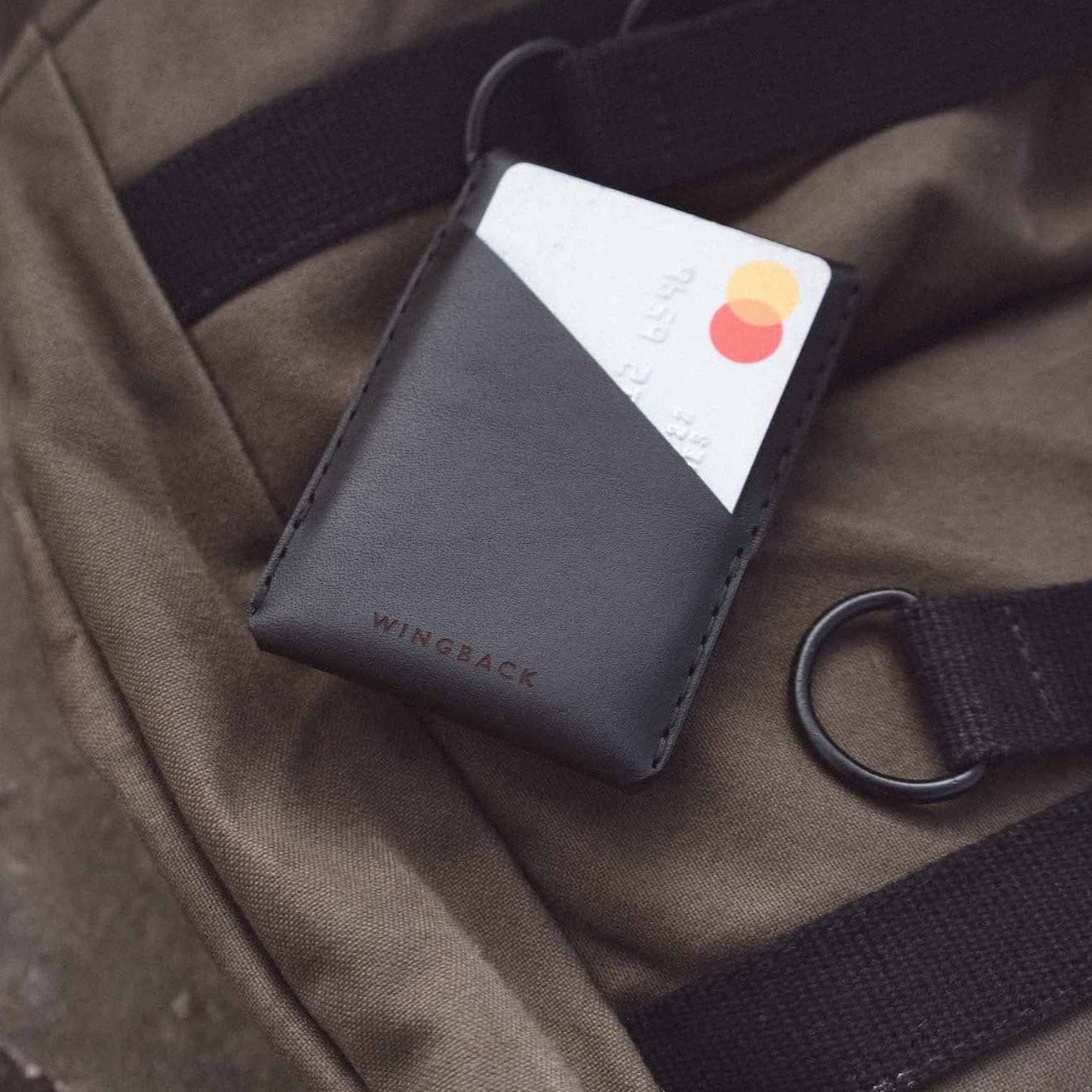 W110CHAR Визитница Winston - Темно-серый Wingback  - Вид №9