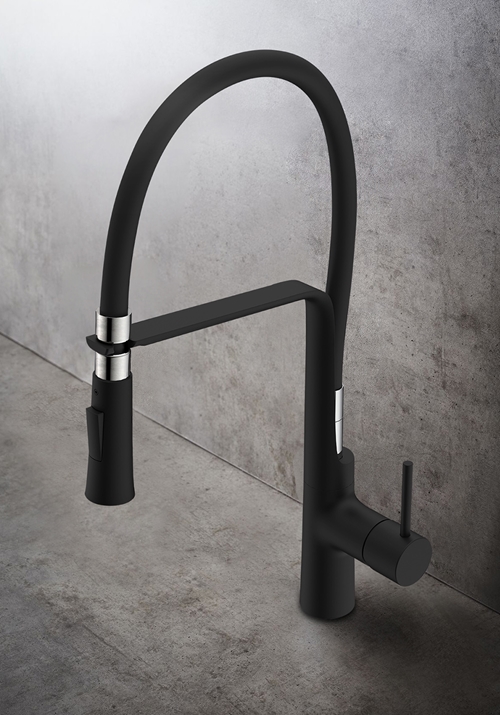 1382006 Кухонный Смеситель Verge Black Без Посудомоечной Машины ... Hafa  Черный 