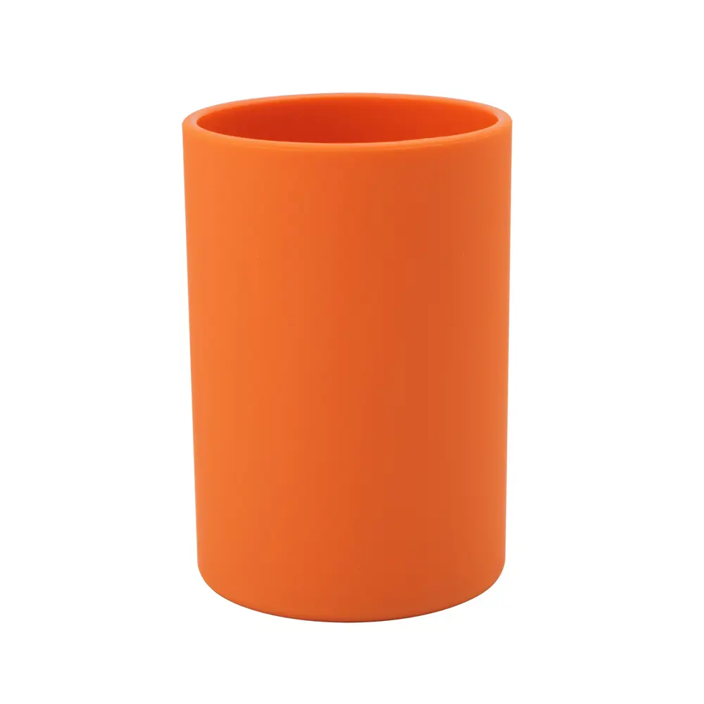 Стакан для зубных щеток Swensa Bland пластик цвет оранжевый STLM-2036617