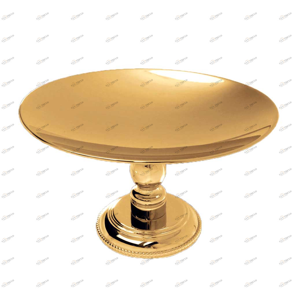 C37-517 C37-517 Подставка для мыла отдельно стоящая АЛИЗЕ ПЕРЛЕ Cristal & Bronze ALIZÉ PERLÉ 