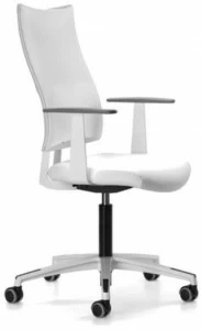 TALIN Сетчатое офисное кресло на 5 спиц с подлокотниками на колесиках Allynet