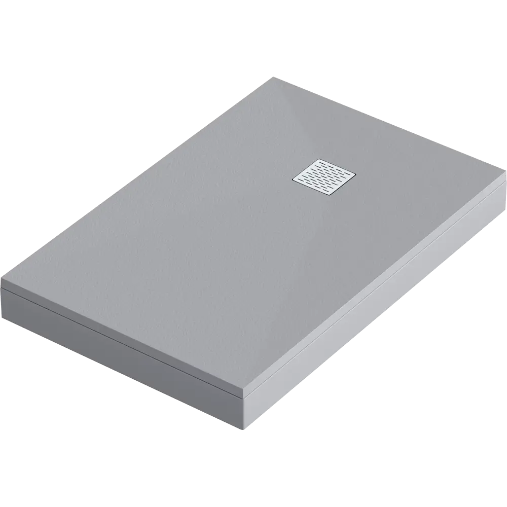 Душевой поддон Keram литьевой мрамор 120x80 см цвет грей Santreyd Essentia STLM-2190862