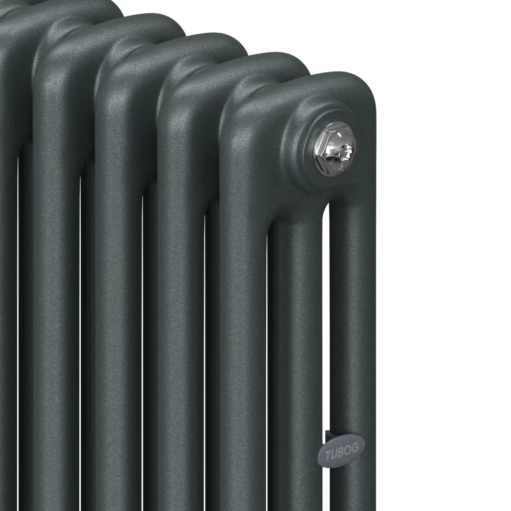 Радиатор трубчатый Rifar Tubog TUB 3057-16 TI 500/103 16 секций боковое подключение сталь серый 88492298 STLM-2059983 - Вид №3