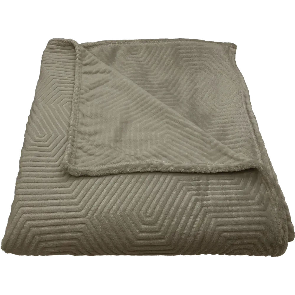 Плед Ardenza Rama 180х200 см фланель цвет серо-коричневый STLM-2089618 - Вид №2