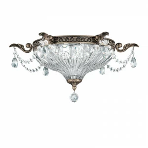 Потолочный светильник 5633-80 O от Schonbek SCHONBEK ДИЗАЙНЕРСКИЕ 244153 Прозрачный;серебро